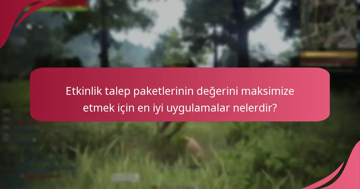 Oyuncular Black Desert Online etkinlik talep paketleri hakkında ne düşünüyor?