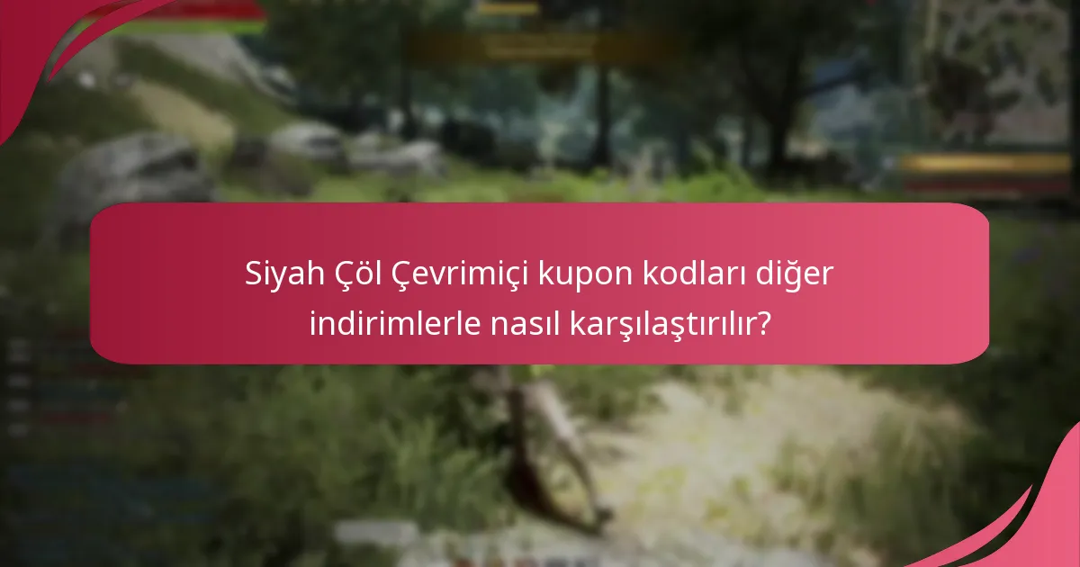 Siyah Çöl Çevrimiçi’de hangi tanıtım etkinlikleri mevcut?