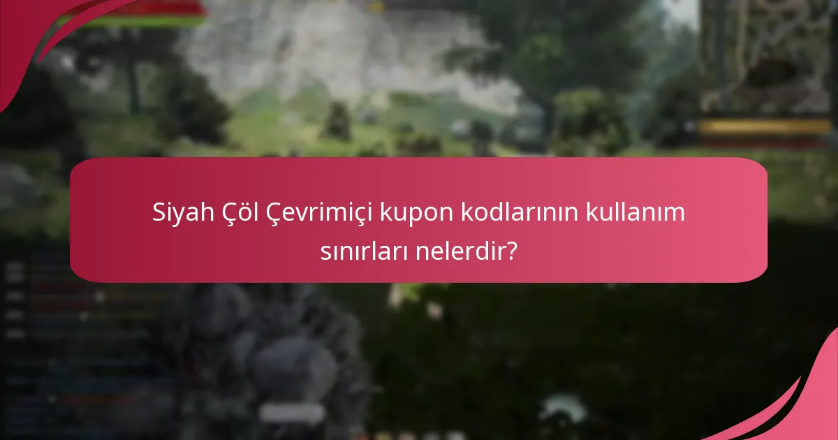 Siyah Çöl Çevrimiçi kupon kodlarını nasıl talep edebilirim?